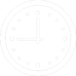 Clock icon representing after-hours drop-off and pick-up service for vehicle maintenance at Asher Auto Care in Dallas, TX.